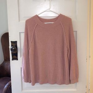 Loft light pink sweater